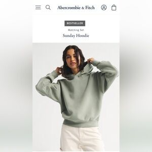 NWT A&F Sunday hoodie 🌿